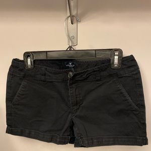 Black American eagle midi shorts, 6